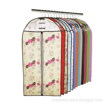 Nonwoven Garment Bags with Clear PVC, Available in Various DesignsNew